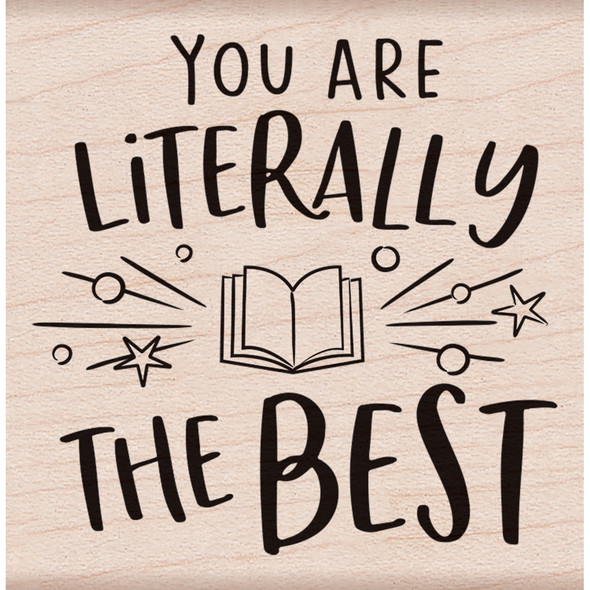 Literally the Best Wood Stamp, Pack of 3 Literally the Best Wood Stamp, Pack of 3