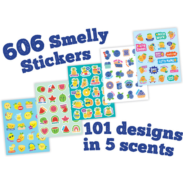 Fruit Smoothie Smelly Stickers, 606 Stickers