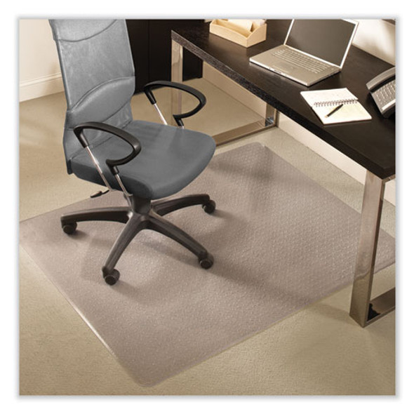 EverLife Chair Mat for Medium Pile Carpet, 36 x 48, Clear