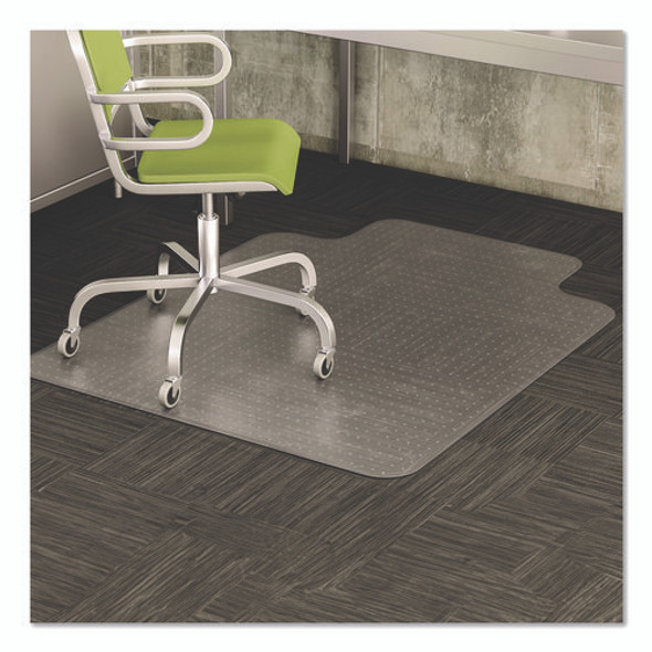 DuraMat Moderate Use Chair Mat for Low Pile Carpet, 46 x 60, Wide Lipped, Clear