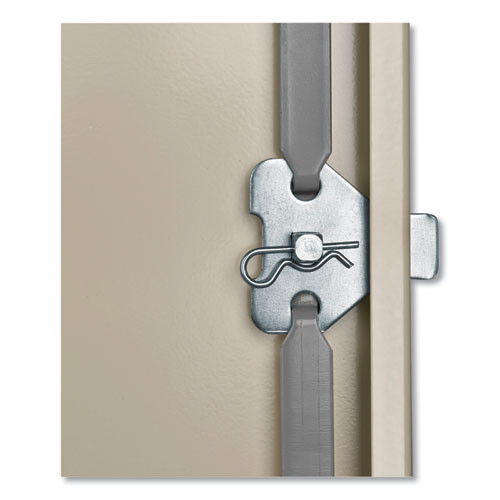 Deluxe Wardrobe Cabinet, 36w x 24d x 78h, Light Gray