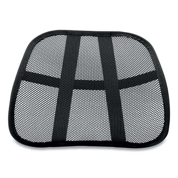 Office Suites Mesh Back Support, 17.75 x 5 x 15, Black