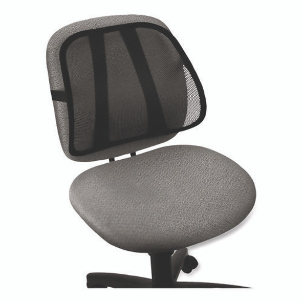 Office Suites Mesh Back Support, 17.75 x 5 x 15, Black