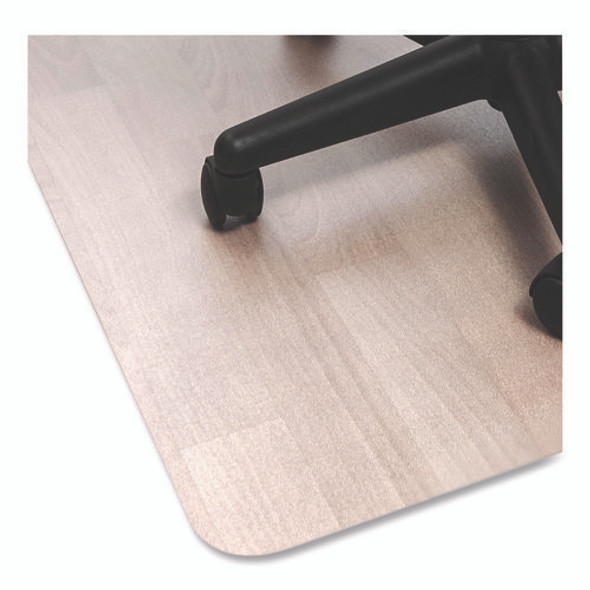 Ecotex Marlon BioPlus Rectangular Polycarbonate Chair Mat for Hard Floors, Rectangular, 46" w x 60" l, Clear