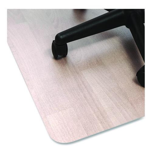 Ecotex Marlon BioPlus Rectangular Polycarbonate Chair Mat for Hard Floors, Rectangular, 46" w x 60" l, Clear