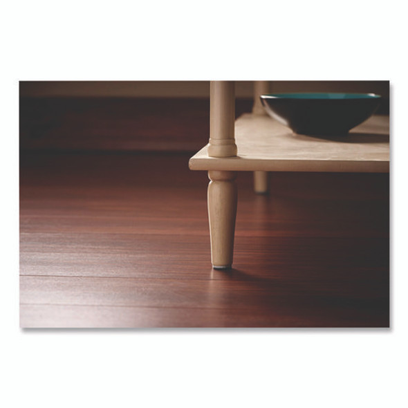 Felt Pad Protectors, 1" Diameter, Gray, 16/Pack