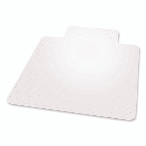 EverLife Chair Mat for High Pile Carpet with Lip, 46 x 60, Clear