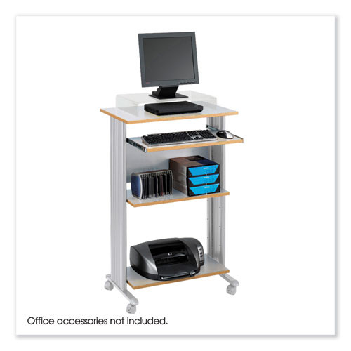 Muv Standing Desk, 29.5" x 22" x 45", Gray