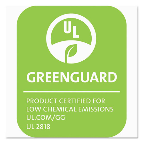 Lumbar Support Memory Foam Backrest, 14.5 x 3.75 x 6.75, Black