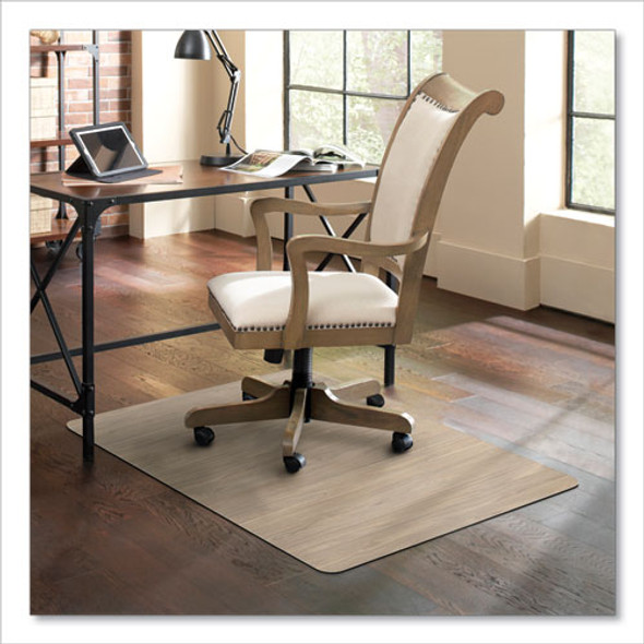 Trendsetter Chair Mat for Hard Floors, 36 x 48, Driftwood