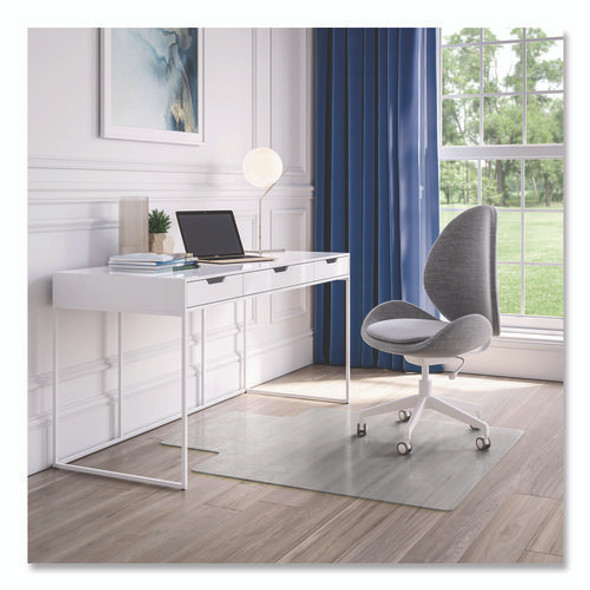 OceanMat Hard Floor Chair Mat, Lipped, 45 x 53, Clear