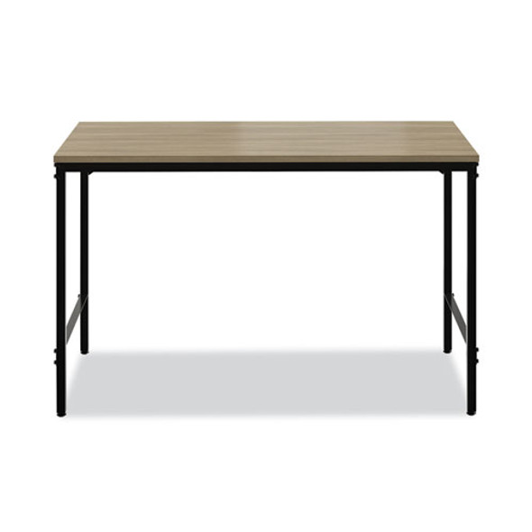 Simple Work Desk, 45.5" x 23.5" x 29.5", Walnut