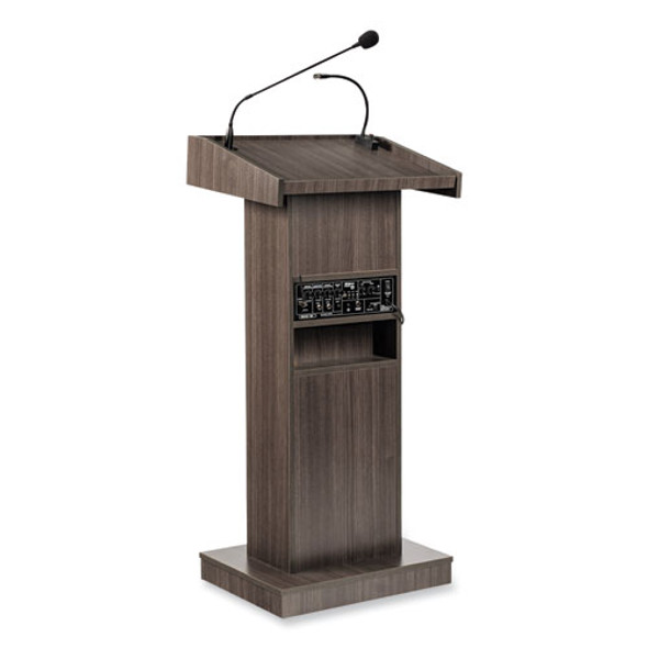 Orator Lectern, 22 x 17 x 46, Ribbonwood