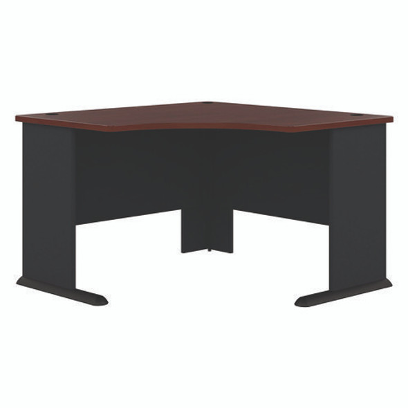 Series A Collection Corner Desk, 47.25" x 47.25" x 29.88", Hansen Cherry