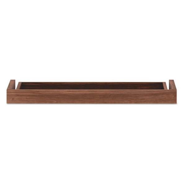 Alera Valencia II Series Center Drawer, Laminate, 24.5w x 15d x 2h, Modern Walnut