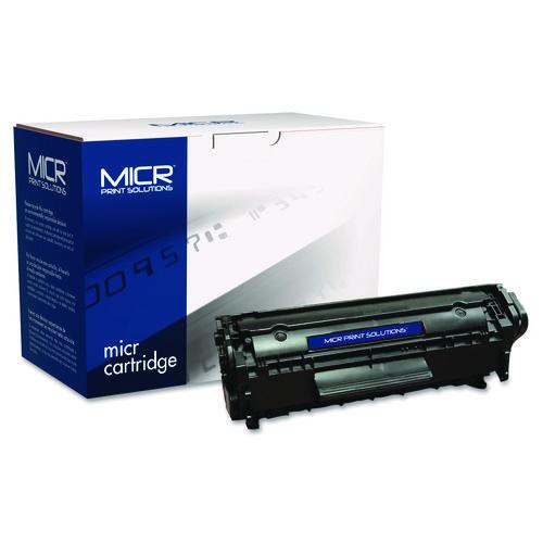 Compatible Q2612A(M) (12AM) MICR Toner, 2,000 Page-Yield, Black