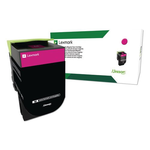80C0HMG Return Program High-Yield Toner, 3,000 Page-Yield, Magenta, TAA Compliant