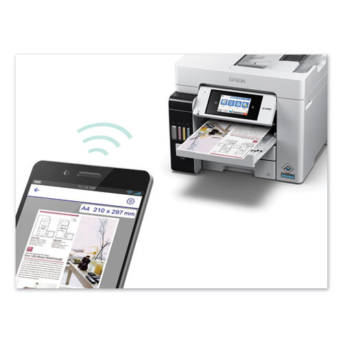 WorkForce Pro ST-C5000 Supertank Color MFP, Copy/Fax/Print/Scan