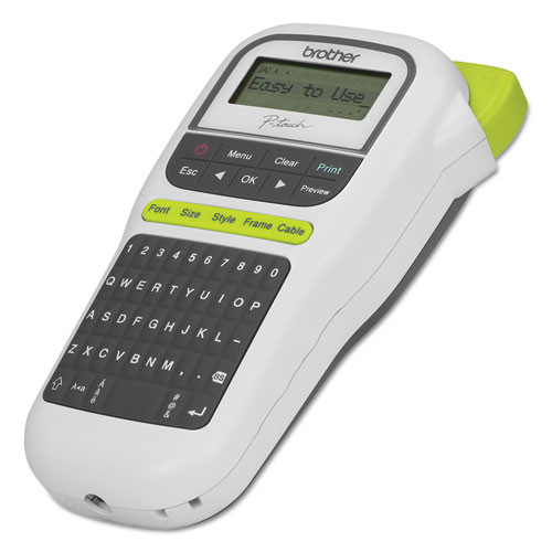 PT-H110 Easy Portable Label Maker, 2 Lines, 4.5 x 6.13 x 2.5