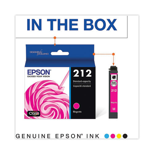 T212XL320S (212XL) Claria High-Yield Ink, 350 Page-Yield, Magenta