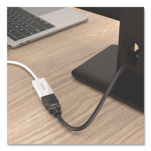 Mini DisplayPort to HDMI Audio/Video Adapter, 6", White