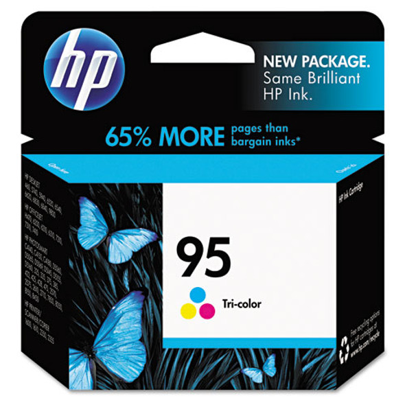 HP 95, (C8766WN) Tri-Color Original Ink Cartridge