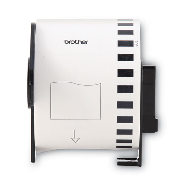 Continuous Paper Label Tape, 2.4" x 100 ft Roll, White