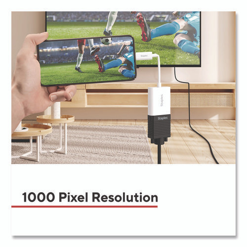 USB-C to VGA Audio/Video Adapter, 6", White