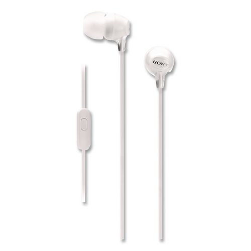 MDREX15AP Fashion Color EX Earbuds, White