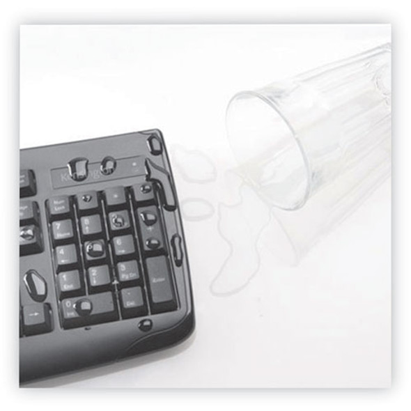 Keyboard for Life Wireless Desktop Set, 2.4 GHz Frequency/30 ft Wireless Range, Black