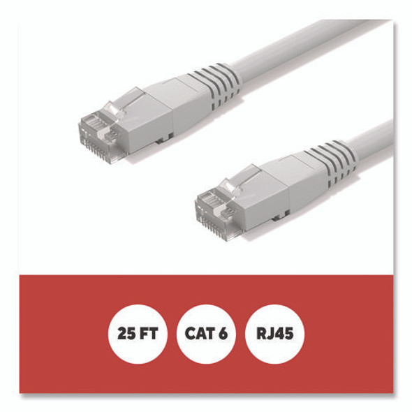 CAT6 Ethernet Cable, 25 ft, Gray CAT6 Ethernet Cable, 25 ft, Gray