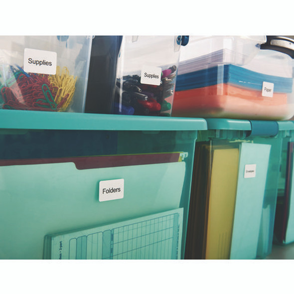 LW Multipurpose Labels, 1" x 1.5", White, 750 Labels/Roll