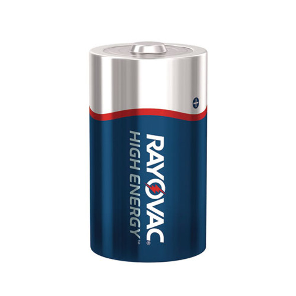 Alkaline D Batteries, 12/Pack