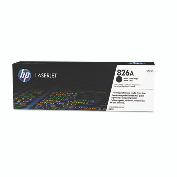 HP 826A, (CF310A) Black Original LaserJet Toner Cartridge