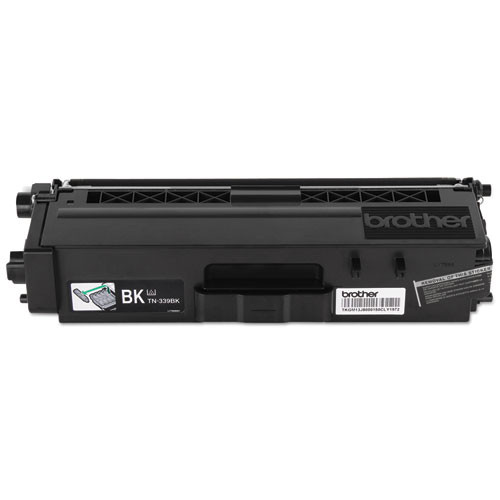 TN339BK Super High-Yield Toner, 6,000 Page-Yield, Black