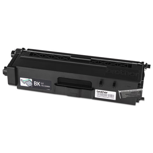 TN339BK Super High-Yield Toner, 6,000 Page-Yield, Black
