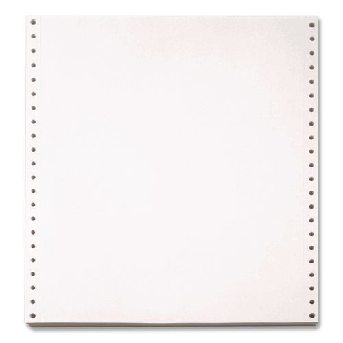 Computer Printout Paper, 1-Part, 20 lb Bond Weight, 9.5 x 11, White, 2,700/Carton