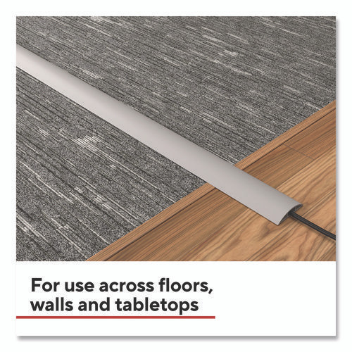 Cord Cover, 6 ft Long, Gray