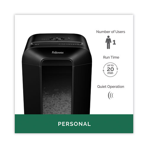 Powershred LX85 Cross-Cut Shredder, 12 Manual Sheet Capacity