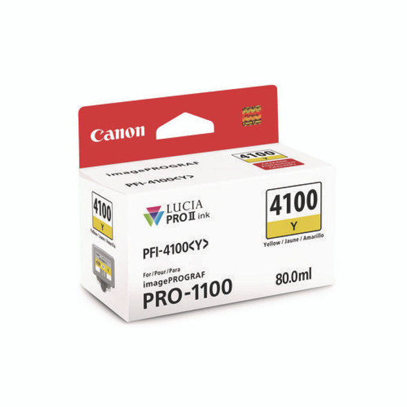 6780C002AA (PFI-4100) High-Yield Ink, Yellow
