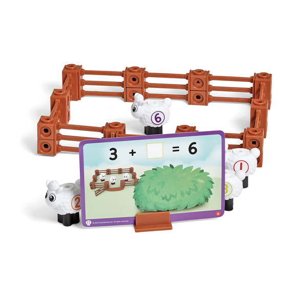 MathLink® Cubes Activity Set Numberblocks® Sheep Farm MathLink® Cubes Activity Set Numberblocks® Sheep Farm
