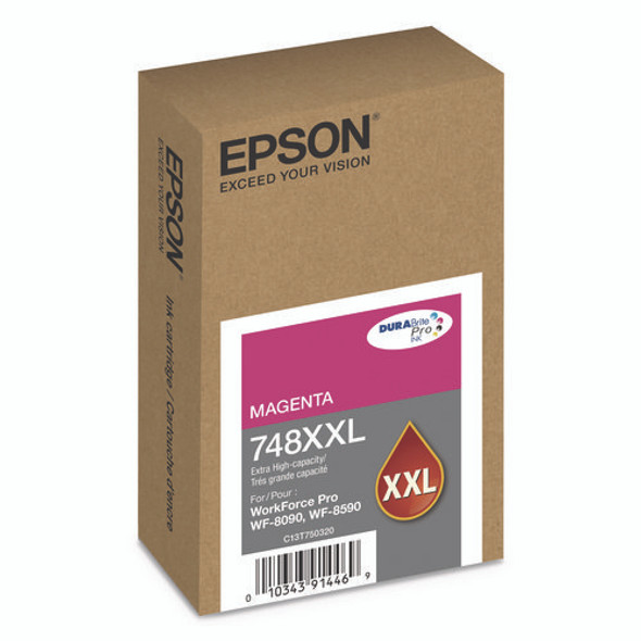 T748XXL320 (748XXL) DURABrite Pro Extra High-Yield Ink, 7000 Page-Yield, Magenta