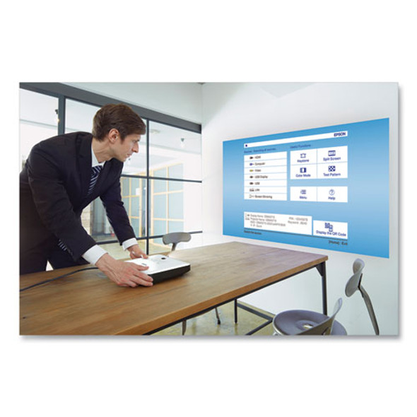 PowerLite 1795F Wireless Full HD 1080p 3LCD Projector, 3,200 lm, 1920 x 1080 Pixels