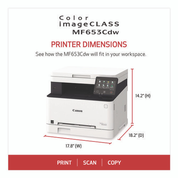 imageCLASS MF653CDW Wireless Multifunction Laser Printer, Copy/Print/Scan