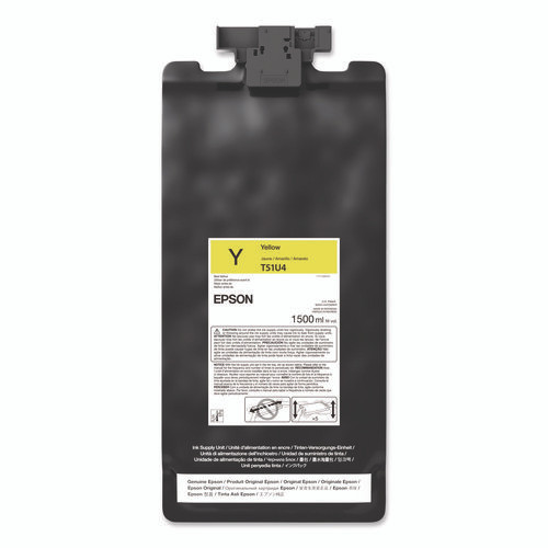 T51U420 (T51U) UltraChrome GS3 Eco-Solvent Ink, 1.5 L, Yellow