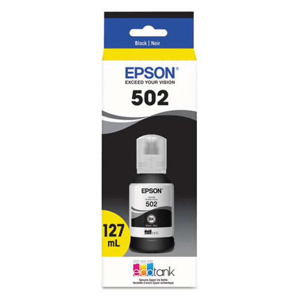 T502120-S (502) Ink, 7,500 Page-Yield, Black T502120-S (502) Ink, 7,500 Page-Yield, Black