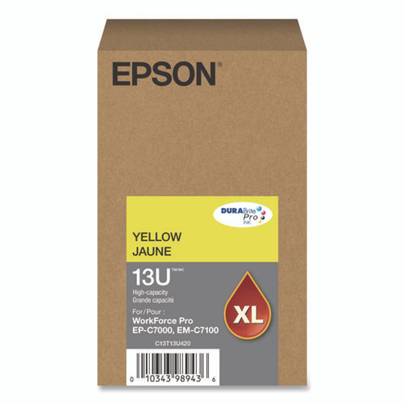 T13U420 (T13U) DURABrite Pro High-Yield Ink, 4,600 Page-Yield, Yellow