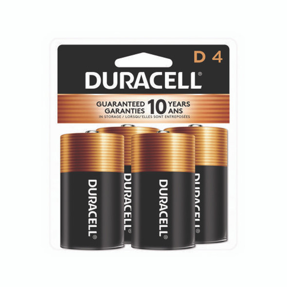 CopperTop Alkaline D Batteries, 4/Pack