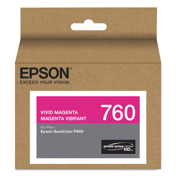 T760320 (760) UltraChrome HD Ink, Vivid Magenta