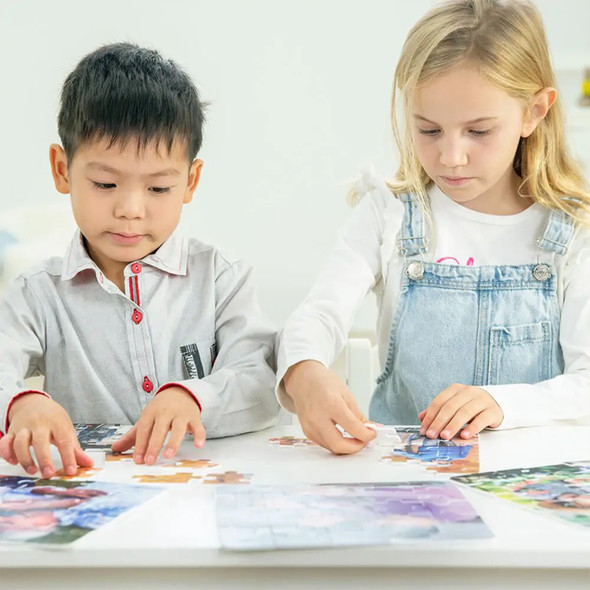 Grandparents Puzzles, Set of 4